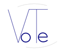 Logo von Volker Tesar - die beiden ersten Buchstaben Vor- und Nachname, das T bildet ein Dach über die ganze Gruppe